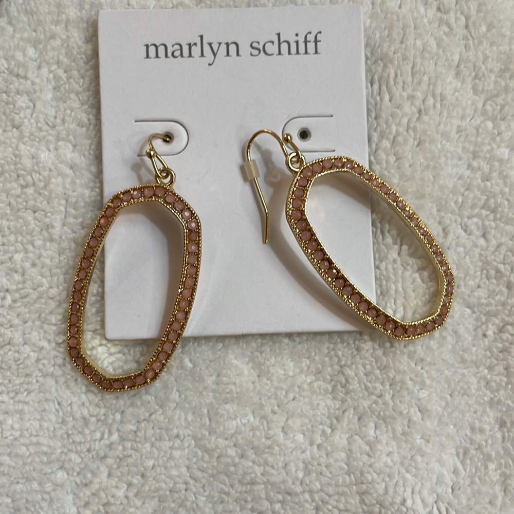 Marlyn Schiff earrings. NWOT.